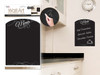 Craft Décor: 8"X10.5" Chalkboard/Wall Organizer Sticker