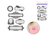 Clear Stamps: 4.12"x6.25" Reusable / Interchangeable