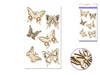 Paper Craft Embellishments Laser Cut Wood 4.5"x7.7"