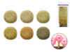 Scrapbook Embellishments: Superfine Glitter 12g Asst Pouches x6