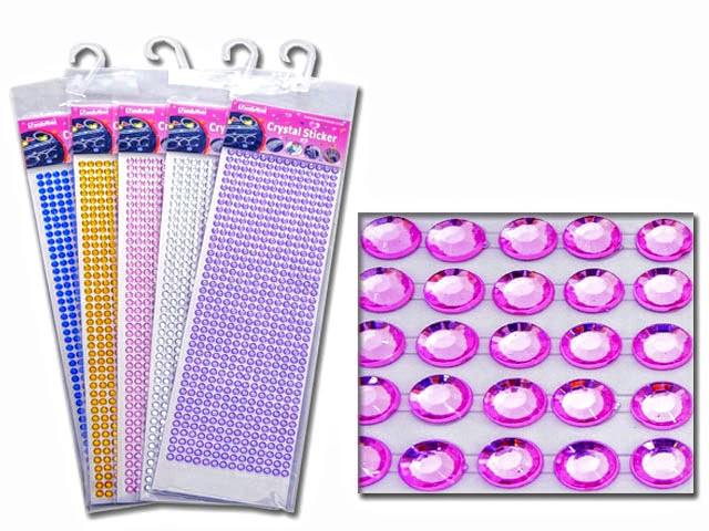 Classic Decorative Rhinestone Stickers , Available at craftlits store