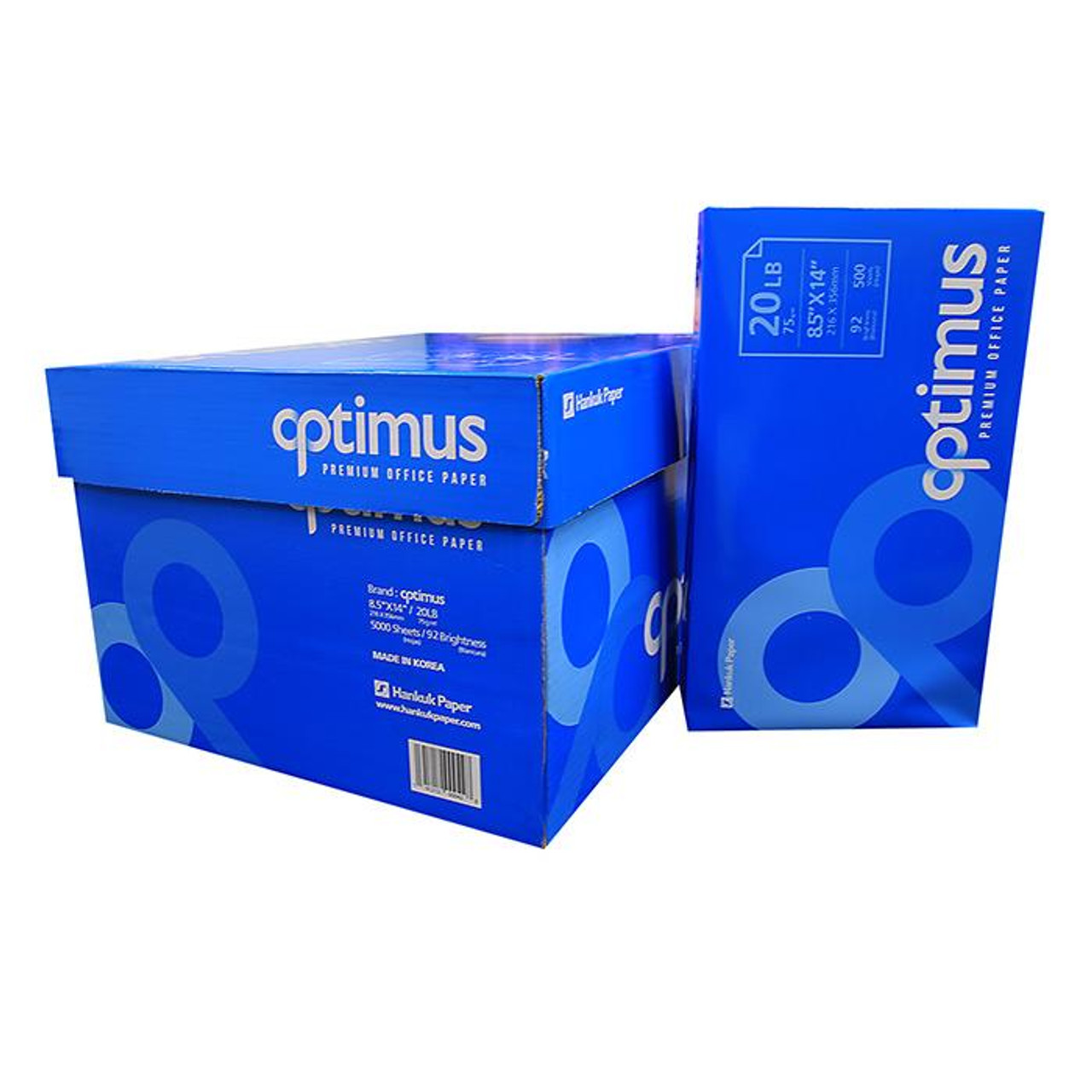 OPTIMUS™ COPY PAPER, PREMIUM WHITE, 8,5 X 11, PROFESSIONAL 92