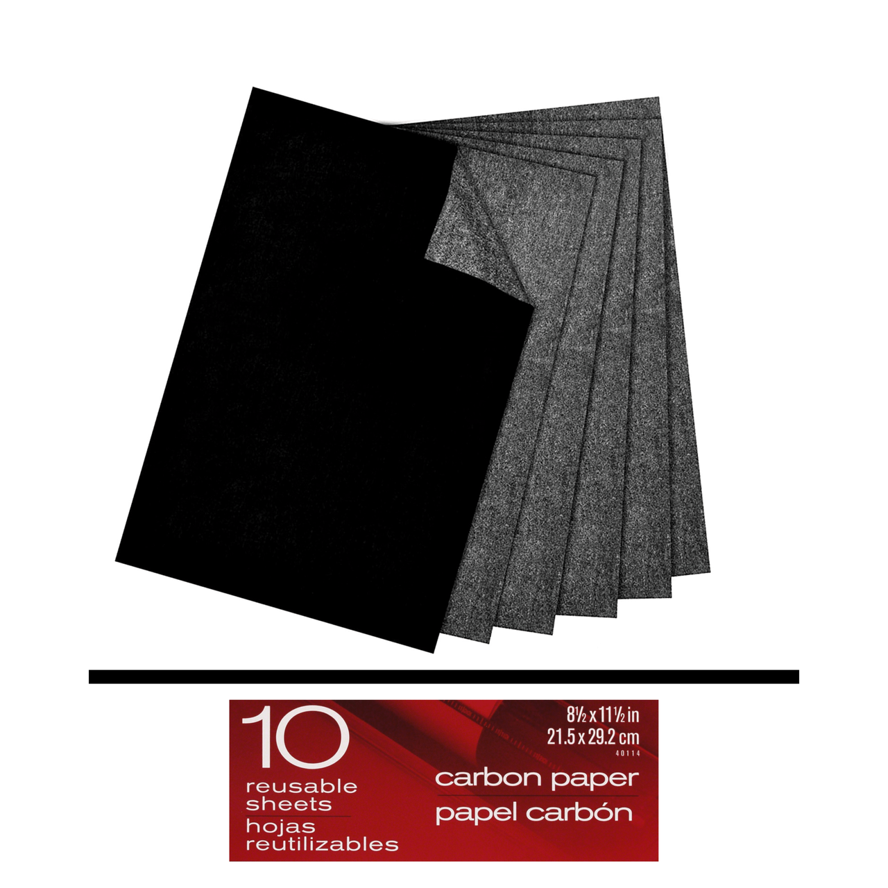 10 Sheets White Carbon Transfer Paper Inch Carbon 