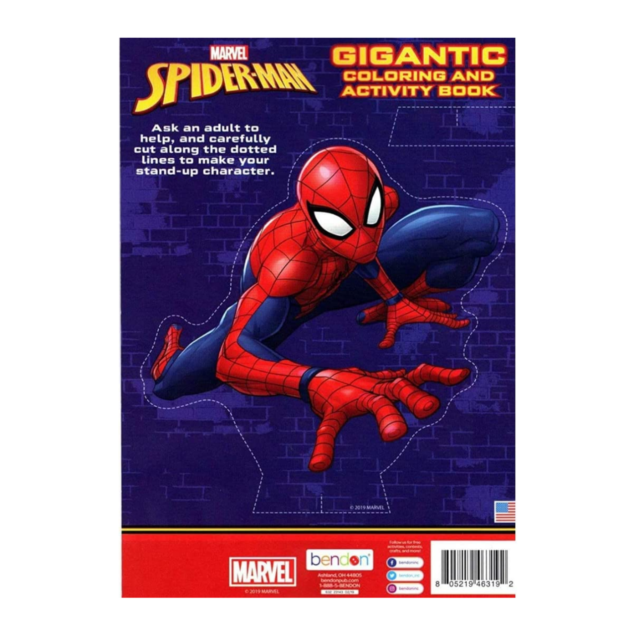 MARVEL ULTIMATE Spider-Man Jumbo Coloring & Activity Book