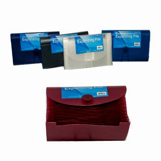 Document Holder, File Organizer, Multi Pocket Folder