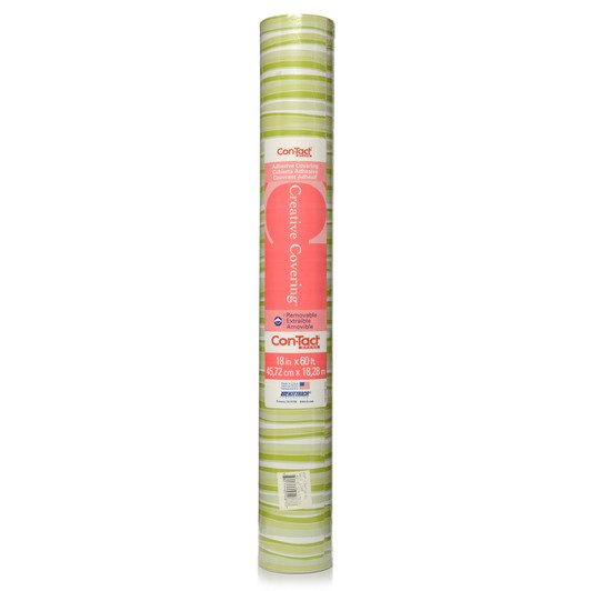 Con-Tact Brand, Creative Covering Wave Lime 18" x 9 ft.