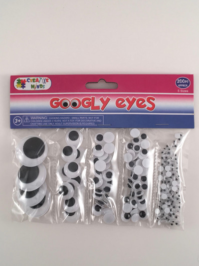 200 Googly Eyes  Arts Craft Mixed Sizes – Ey Up Crafters