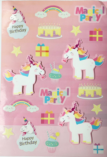 Unicorn Birthday Theme Unicorn Birthday Theme