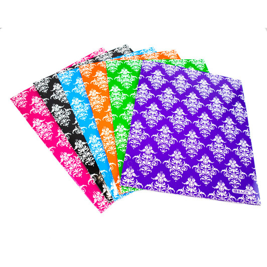 BAZIC Damask 2-Pockets Portfolios BAZIC Damask 2-Pockets Portfolios