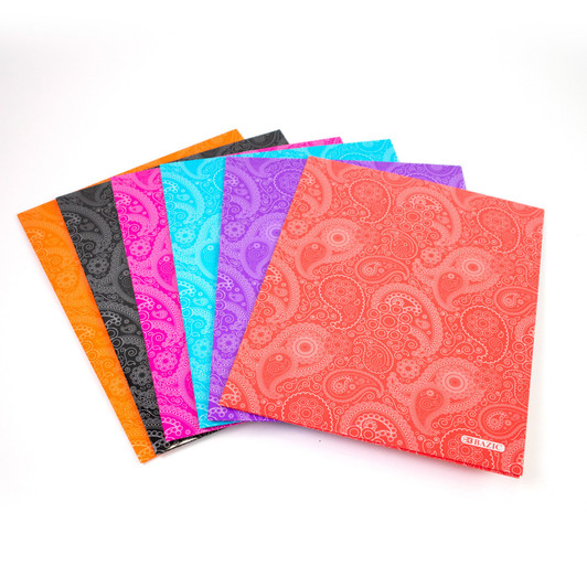 Paisley Design Two Pocket Portfolio Paisley Design Two Pocket Portfolio