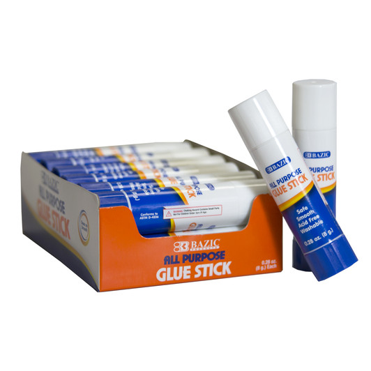 Bazic 36g/1. 27 oz. Jumbo Glue Stick