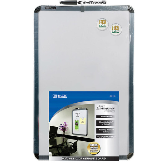 WHITE BOARD WITH METAL FRAME WHITE BOARD WITH METAL FRAME