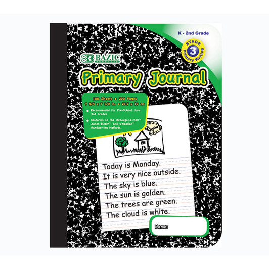 PRIMARY COMPOSITION BOOK PRIMARY COMPOSITION BOOK
