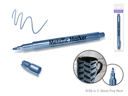 Metallic Marker: 1.2mm Fine Point  Permanent -Item# SW460C