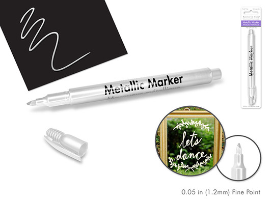 Metallic Marker: 1.2mm Fine Point  Permanent -Item# SW460F Metallic Marker: 1.2mm Fine Point  Permanent -Item# SW460F