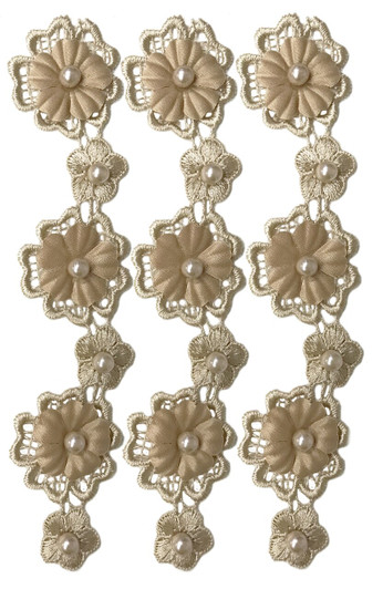 FLOWER, EMBELLISHMENT, ORNAMENT FLOWER, EMBELLISHMENT, ORNAMENT