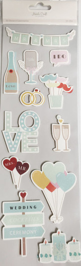 Love Stickers, Love Card making Sticky letters, Scrapbook, Papercrafting Stickers