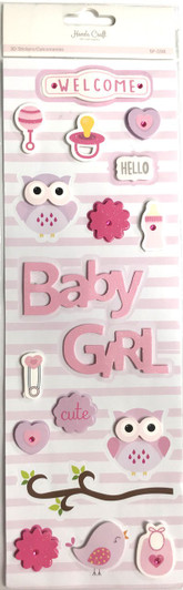 Baby Girl Sticker, baby shower Stickers for Girl Baby Girl Sticker, baby shower Stickers for Girl