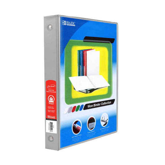 1" GREY BINDER