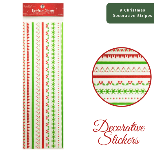 CHRISTMAS STRIP STICKER CHRISTMAS STRIP STICKER
