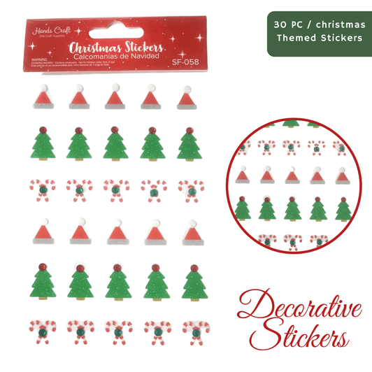 A1038: Christmas Theme Sticker A1038: Christmas Theme Sticker
