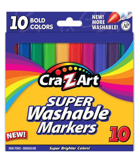 Cra-Z-Art Washable Glitter Bright Color Markers