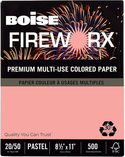 BOISE COPY PAPER JAMMIN SALMON COLORS BOISE COPY PAPER JAMMIN SALMON COLORS