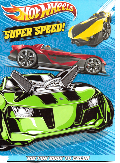 Hot wheels Coloring Book