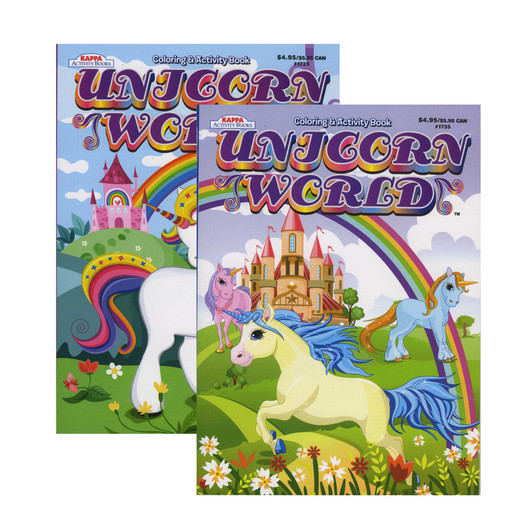 Kappa Books Magical Unicorn World Jumbo Coloring & Activity Book - Assorted