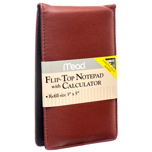 NOTEPAD WITH CALCULATOR