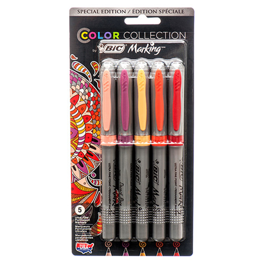 BIC ATLANTIS 1.6 mm (Velocity BOLD) Ball-point Pen 4pk.