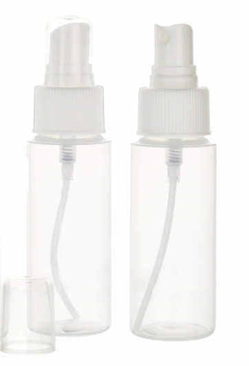 Clear Spray bottles  100ml 2pc/PK Clear Spray bottles  100ml 2pc/PK