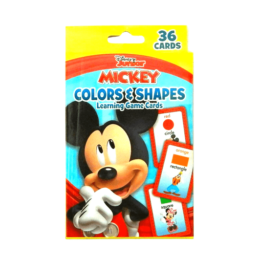 colors & shapes flash cards
