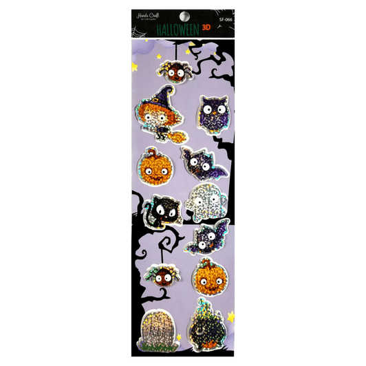 Holograph Halloween Stickers  3D Holograph Halloween Stickers  3D