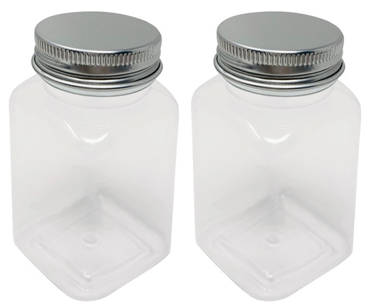 Clear Plastic Canisters