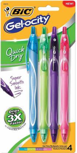 BIC GELOCITY FASHION COLORS BIC GELOCITY FASHION COLORS