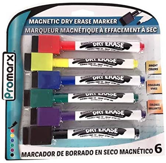 Magnetic Dry Erase Markers Fine Tip, 16-Pack Whiteboard Markers, Fine Point  Dry Erase Marker with Eraser Cap, Low Odor White Board Markers for Kids  Teachers Off…