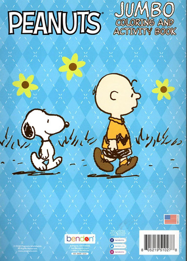 PEANUTS Jumbo Coloring & Activity Book 64pg. PEANUTS Jumbo Coloring & Activity Book 64pg.