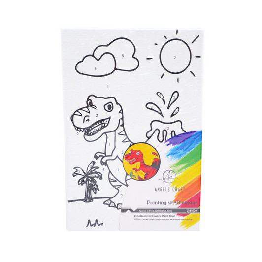 Dinosaur painting canvas Dinosaur painting canvas