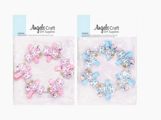 Baby Word Shower Clamps Baby Word Shower Clamps