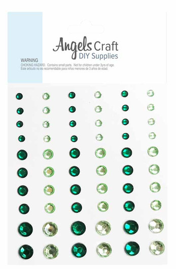Precious Stones Stickers, 9*10cm, Brazilian Emerald, 60-ct. Pk Precious Stones Stickers, 9*10cm, Brazilian Emerald, 60-ct. Pk