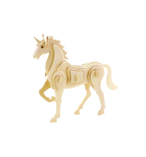 Unicorn DIY 3D Wooden Puzzle Unicorn DIY 3D Wooden Puzzle