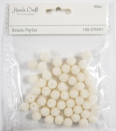 Hand Craft Beads, Small Poppy Beads, 50pc, 13mm Hand Craft Beads, Small Poppy Beads, 50pc, 13mm