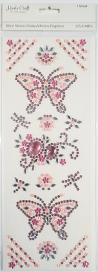 Butterfly Stone Stickers Butterfly Stone Stickers