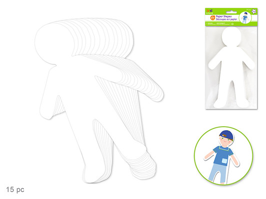 Krafty Kids: Paper Shapes DIY Large Krafty Kids: Paper Shapes DIY Large
