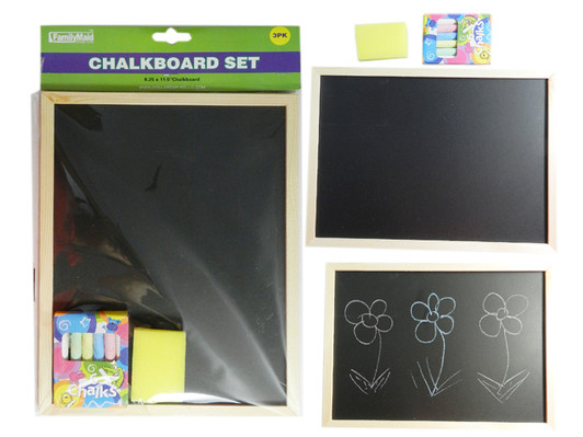 3 PC Chalkboard Set, Size: 8.25" X 11.5" 3 PC Chalkboard Set, Size: 8.25" X 11.5"