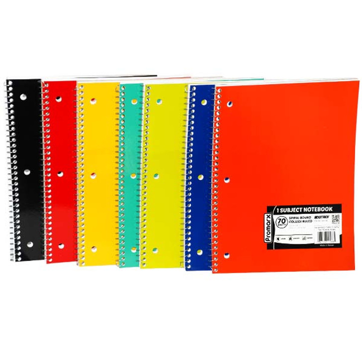 Promarx Spiral Notebook Collegue R 70ct