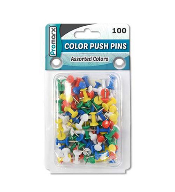 Promarx Color Push Pins 100ct