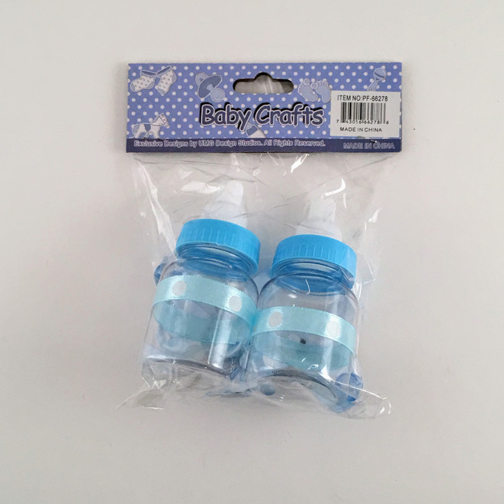 BABY BOTTLE; BABY 2PC BLUE 9x4.25CM