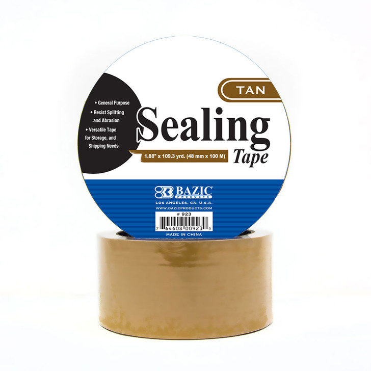 Tan Packaging Tape, Shipping and Storage use.